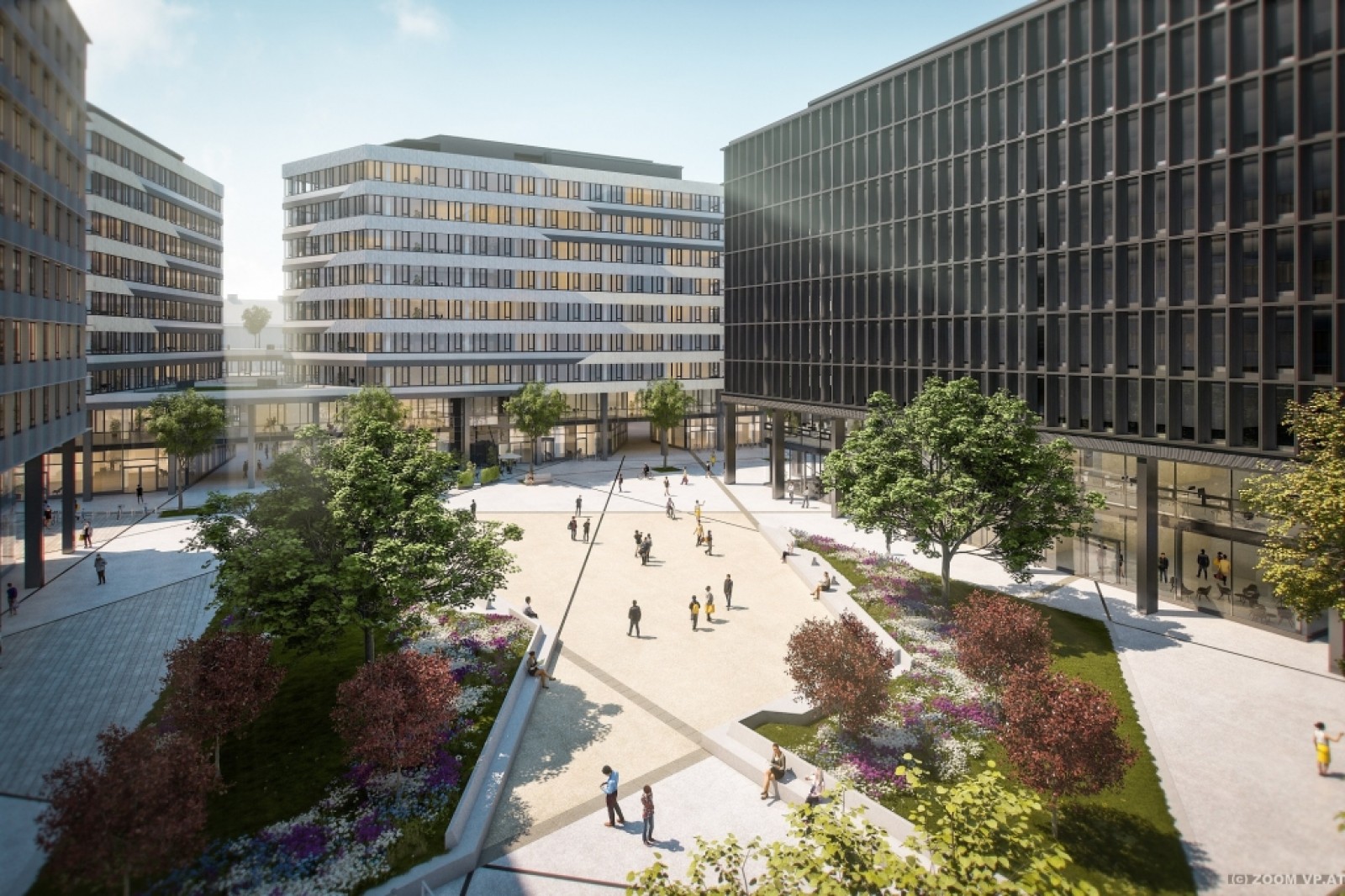 MES Büro Quartier Belvedere Central